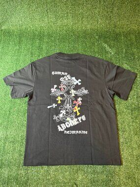 Chrome Hearts Black Cross Graphic T-Shirt NWT